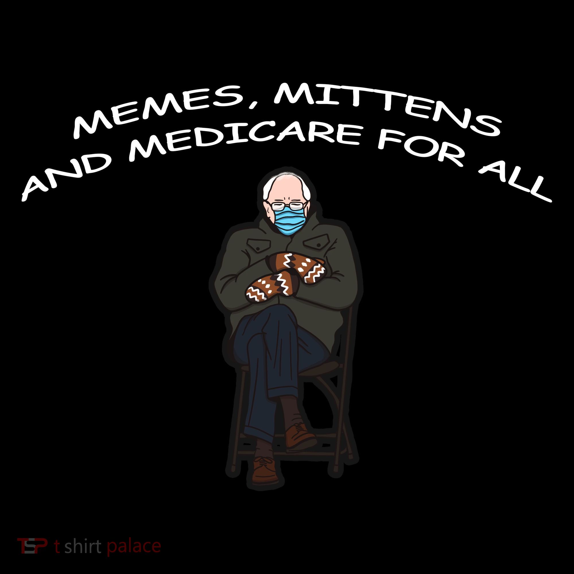 Memes Mittens And Medicare For All Ornament