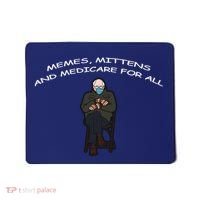 Memes Mittens And Medicare For All Mousepad thumb 0