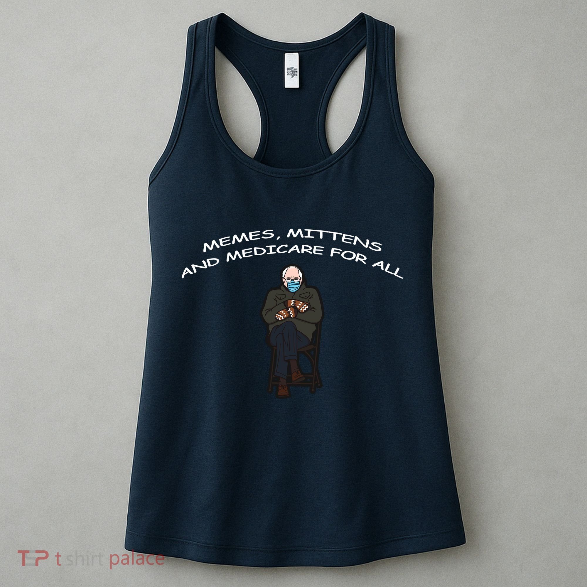 Memes Mittens And Medicare For All Women's Tank Top