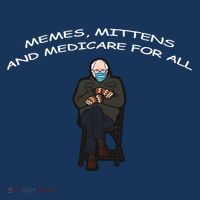 Memes Mittens And Medicare For All Tank Top thumb 6