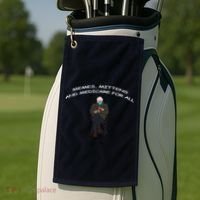 Memes Mittens And Medicare For All Golf Towel thumb 2