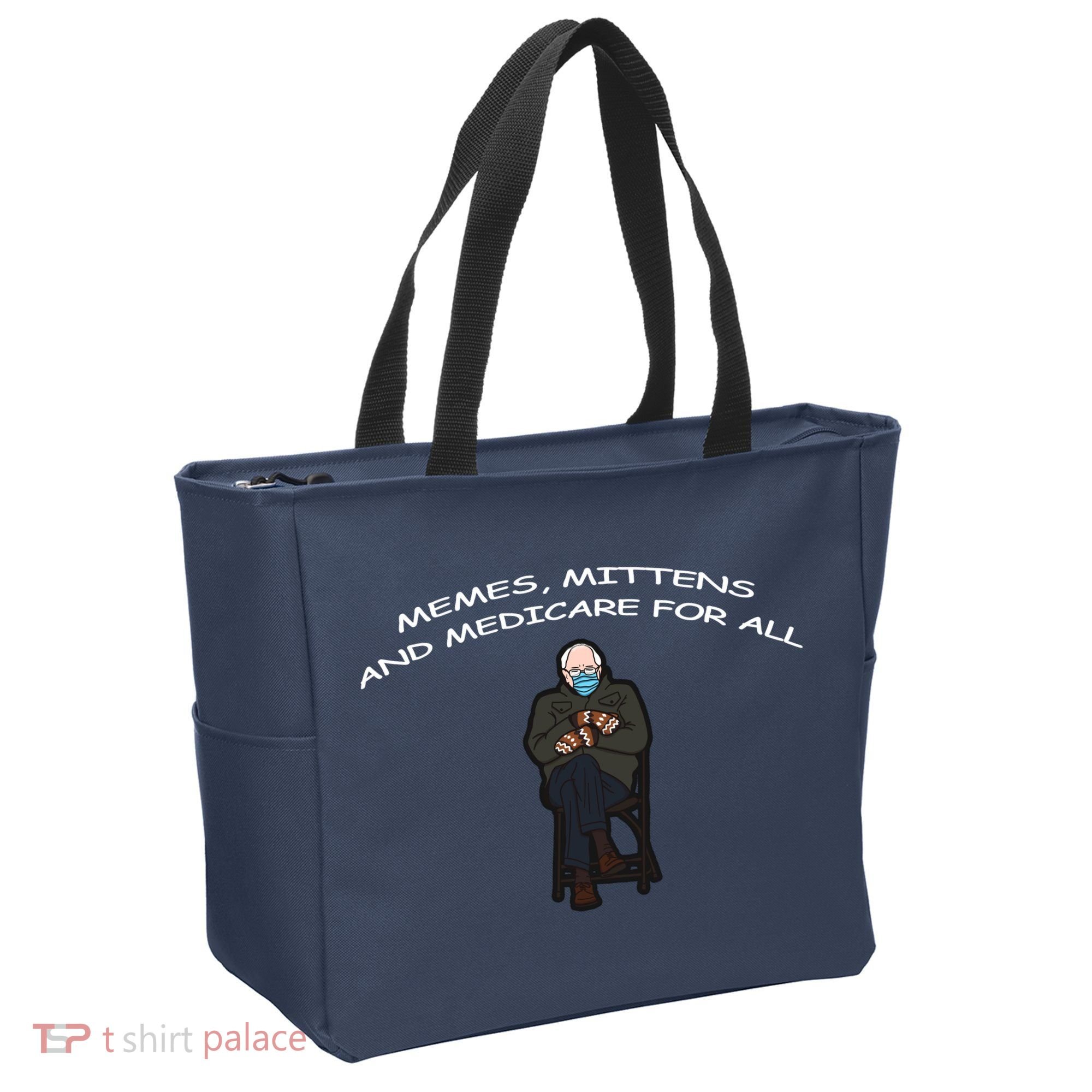 Memes Mittens And Medicare For All Tote Bag