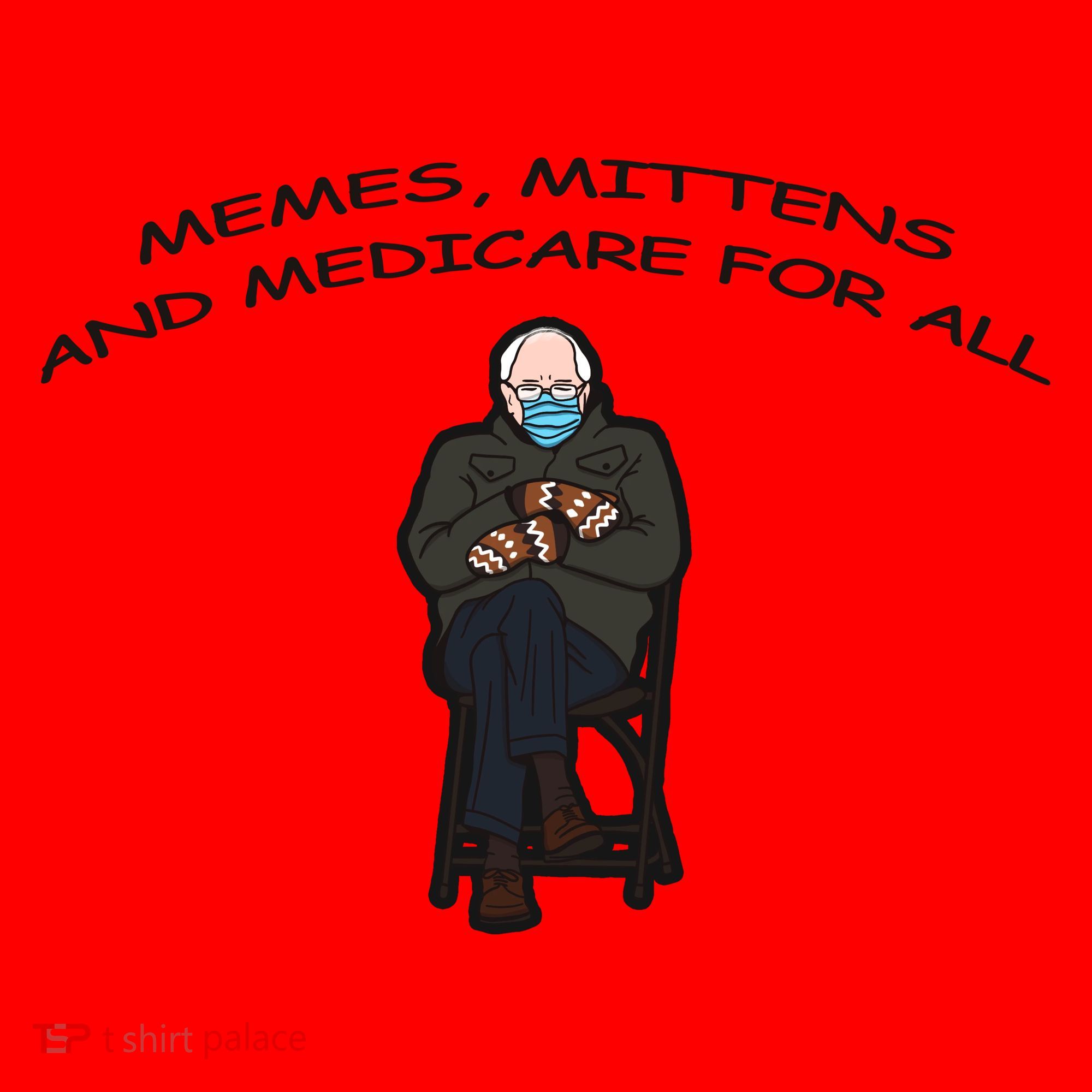 Memes Mittens And Medicare For All Santa Hat