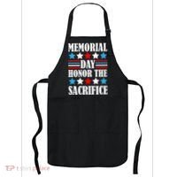 Memorial Day Honor The Sacrifice  Apron thumb 0