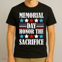 Memorial Day Honor The Sacrifice  T-Shirt thumb 3