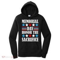 Memorial Day Honor The Sacrifice  Women's Hoodie thumb 0