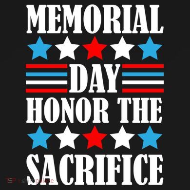 Memorial Day Honor The Sacrifice  Women's Hoodie