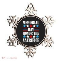 Memorial Day Honor The Sacrifice  Ornament thumb 0