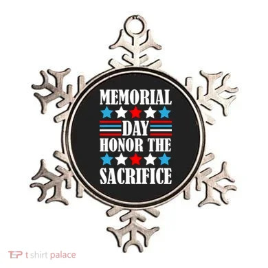 Memorial Day Honor The Sacrifice  Ornament