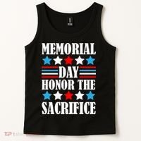 Memorial Day Honor The Sacrifice  Tank Top thumb 2