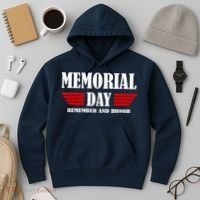 Memorial Day Remember And Honor Hoodie thumb 3