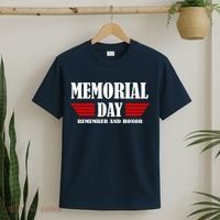 Memorial Day Remember And Honor T-Shirt thumb 2