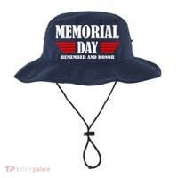 Memorial Day Remember And Honor Bucket Hat thumb 0