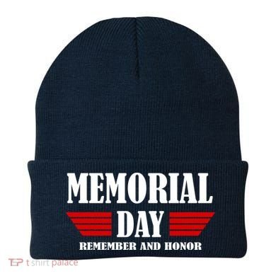 Memorial Day Remember And Honor Beanie