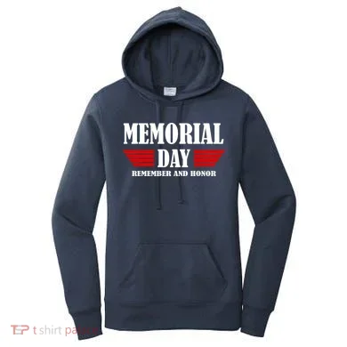 Memorial Day Remember And Honor Women's Hoodie