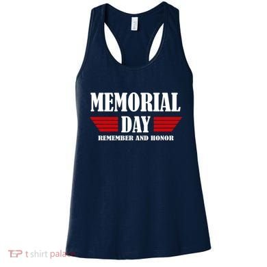 Memorial Day Remember And Honor Women's Tank Top
