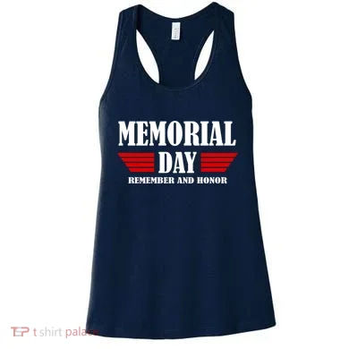 Memorial Day Remember And Honor Women's Tank Top