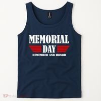 Memorial Day Remember And Honor Tank Top thumb 2