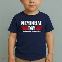 Memorial Day Remember And Honor Toddler T-Shirt thumb 2