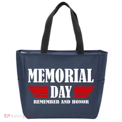 Memorial Day Remember And Honor Tote Bag