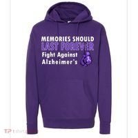 Memories Should Last Forever Fight Against Alzheimer's Hoodie thumb 0