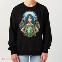 Mother Earth Native American Earth Day Women's Sweatshirt thumb 0