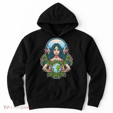 Mother Earth Native American Earth Day Hoodie