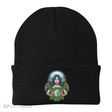 Mother Earth Native American Earth Day Beanie