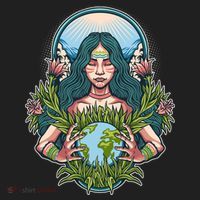 Mother Earth Native American Earth Day Tumbler thumb 3