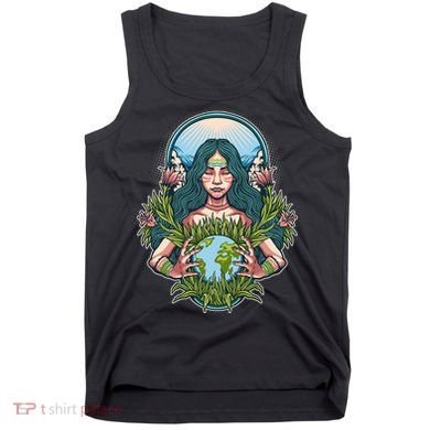 Mother Earth Native American Earth Day Tank Top