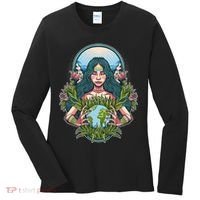 Mother Earth Native American Earth Day Women's Long Sleeve Shirt thumb 0