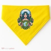 Mother Earth Native American Earth Day USA-Made Doggie Bandana thumb 0