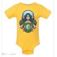 Mother Earth Native American Earth Day Baby Bodysuit thumb 0