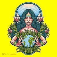 Mother Earth Native American Earth Day Baby Bodysuit thumb 2