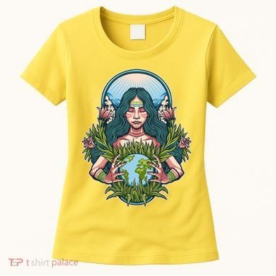 Mother Earth Native American Earth Day Women's T-Shirt