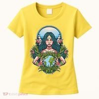 Mother Earth Native American Earth Day Women's T-Shirt thumb 0