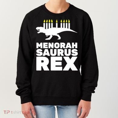 Menorah Saurus Rex Women's Sweatshirt