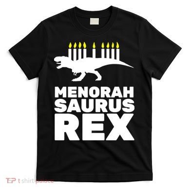 Menorah Saurus Rex T-Shirt