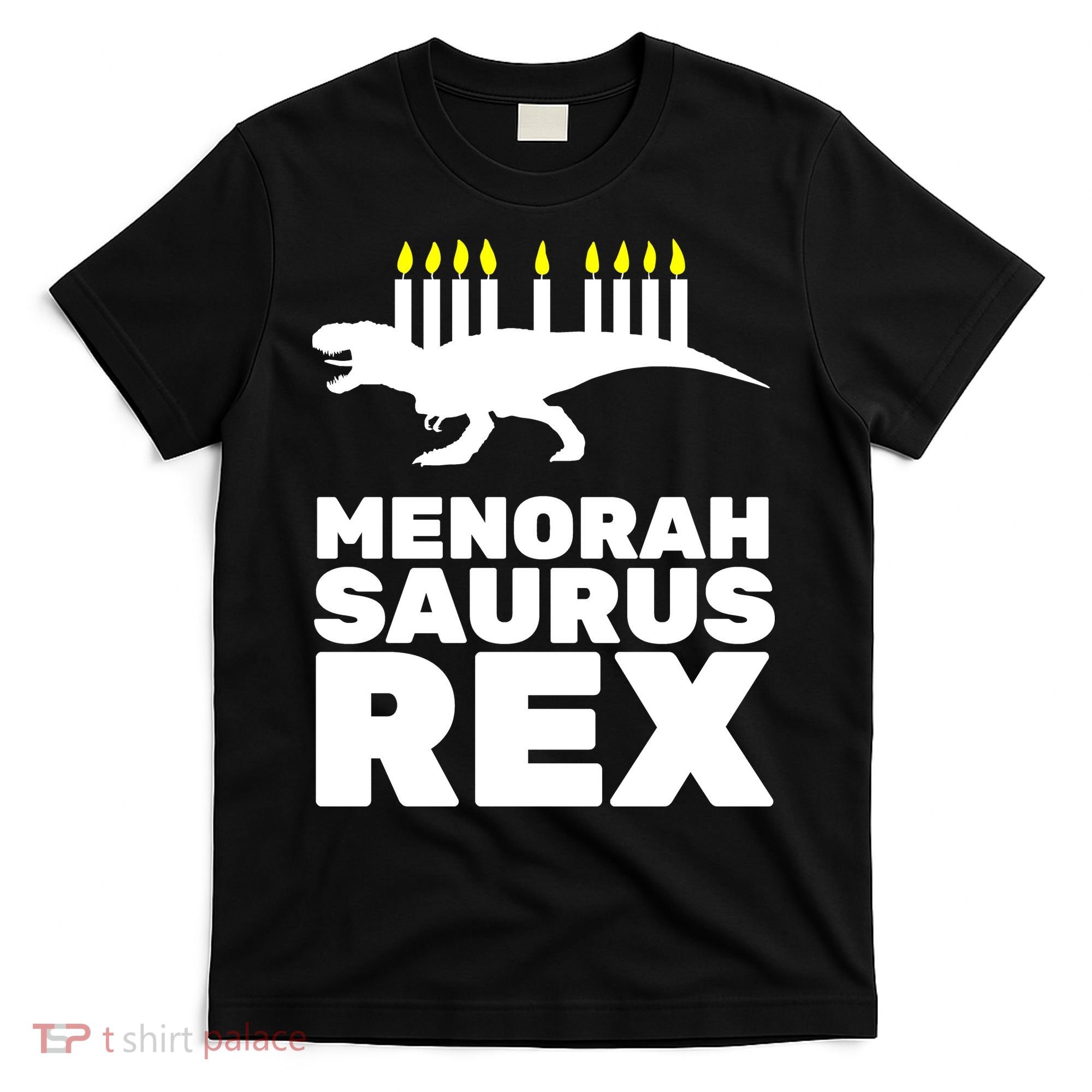 Menorah Saurus Rex T-Shirt