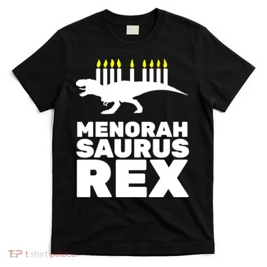 Menorah Saurus Rex T-Shirt