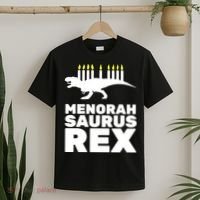 Menorah Saurus Rex T-Shirt thumb 2