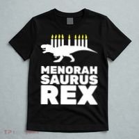Menorah Saurus Rex T-Shirt thumb 5