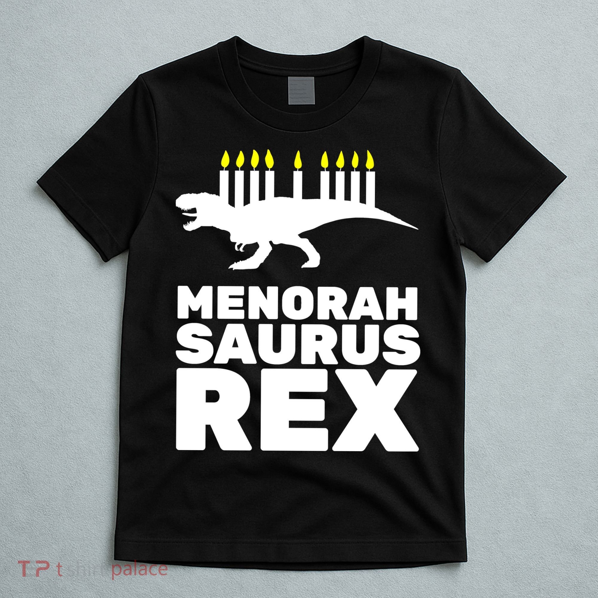 Menorah Saurus Rex T-Shirt