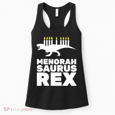 Menorah Saurus Rex Women's Tank Top