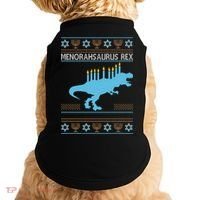 Menorahsaurus Rex Doggie Tank thumb 0