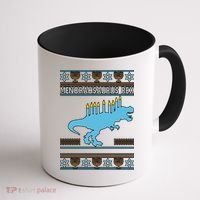 Menorahsaurus Rex Coffee Mug thumb 1