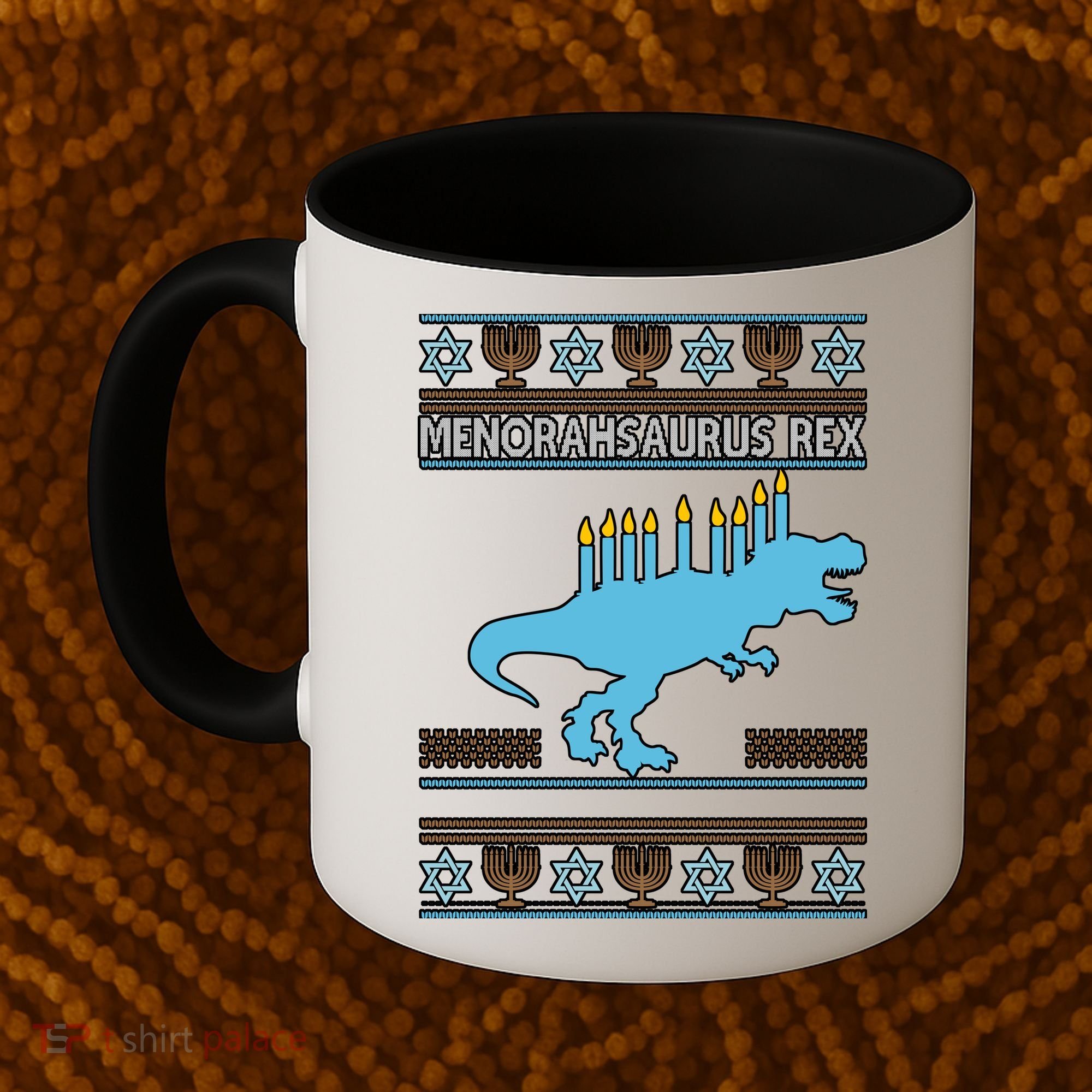 Menorahsaurus Rex Coffee Mug