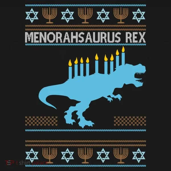 Menorahsaurus Rex Mousepad