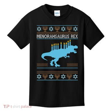 Menorahsaurus Rex Kids T-Shirt