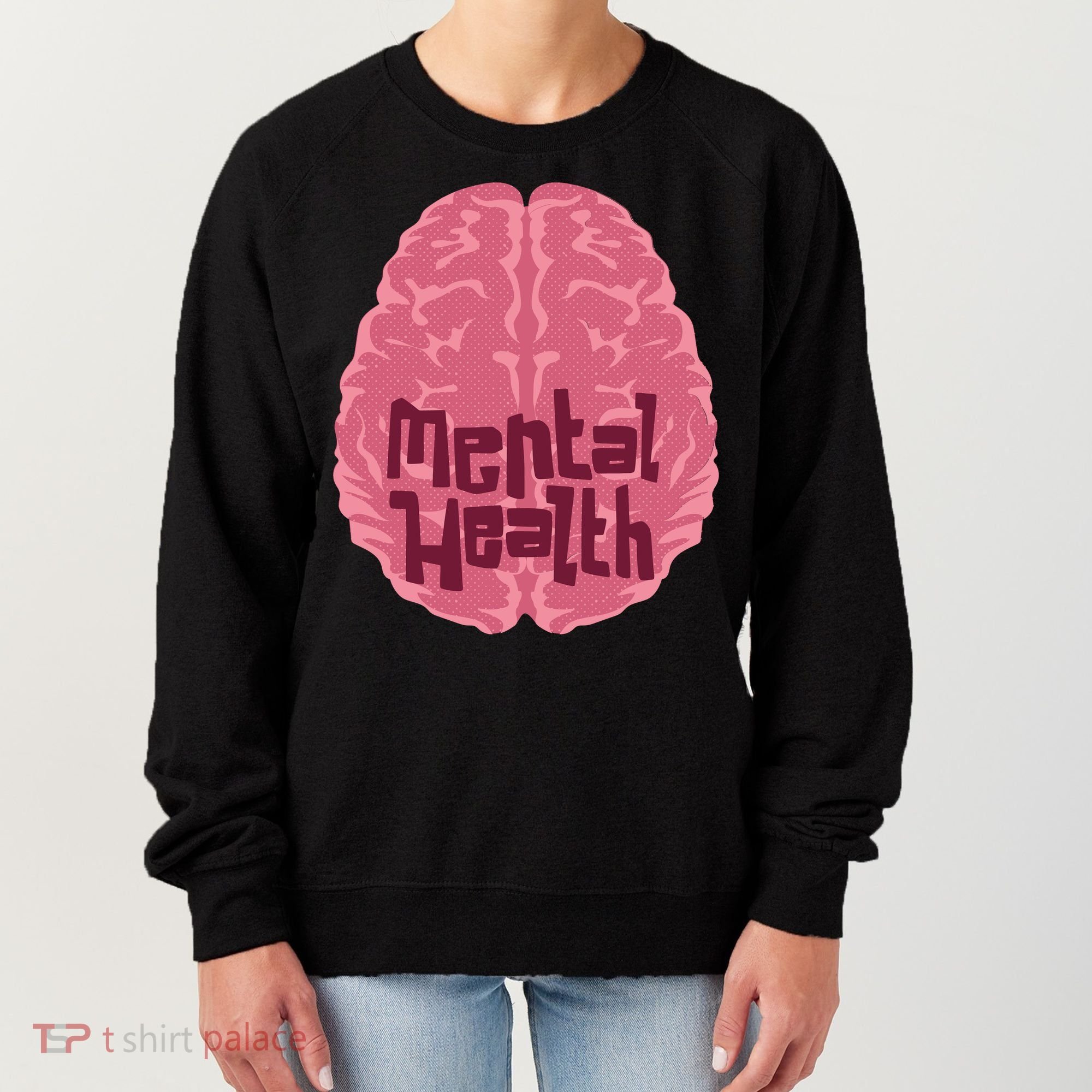 Mental Health Awareness Brain Women's Sweatshirt